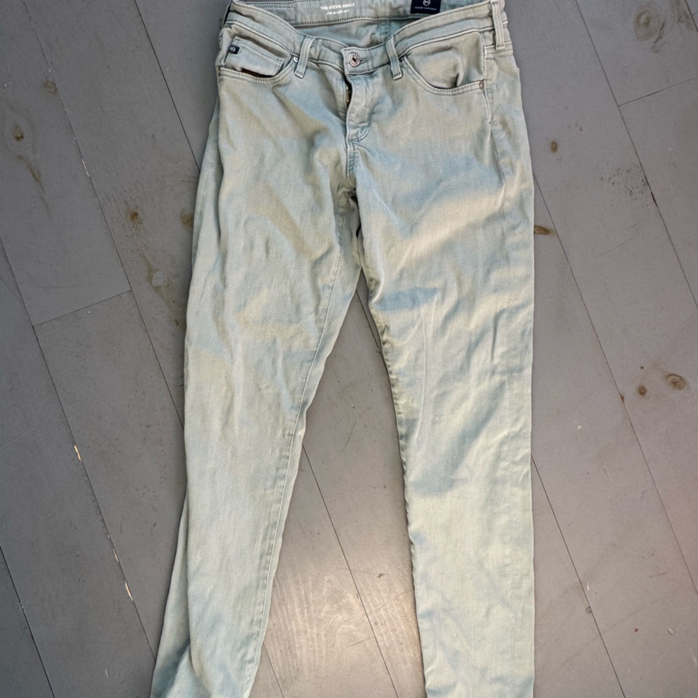 AG Adriano Goldschmied Women’s Light Wash Skinny Jeans
